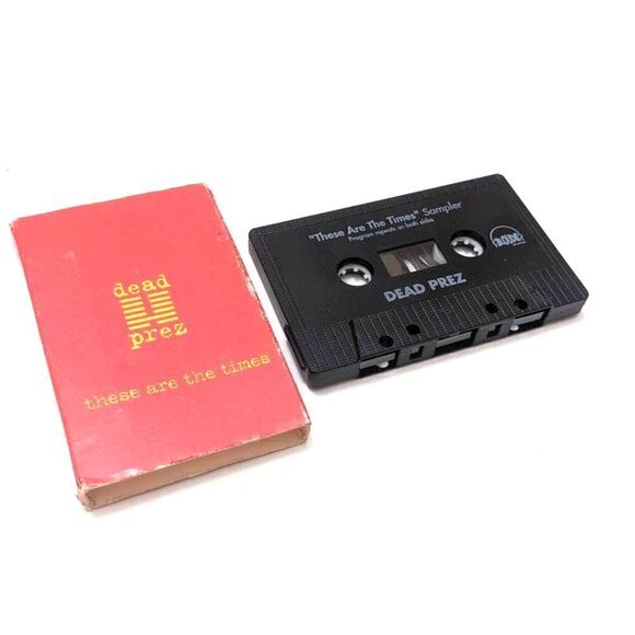 Dead Prez These Are The Times Sampler Promo Tape Rap Hip Hop Loud Record 90s‎ - Picture 1 of 3